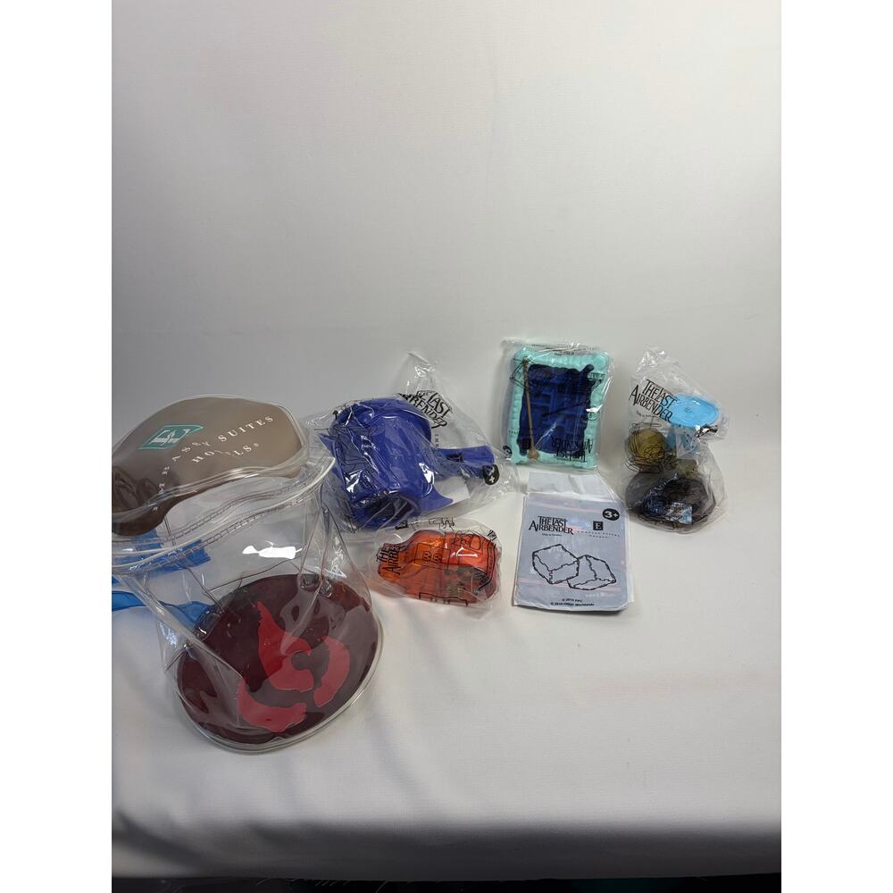 Embassy Suites Avatar the Last Airbender 2010 Movie Complete NEW Toy Set RARE